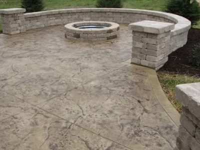 Concrete Patio and Fireplace Installation Services