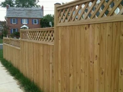 Lattice Topper Fence Installation Services