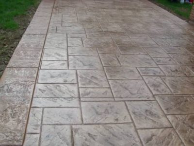 Stamped Walkway Construction Services