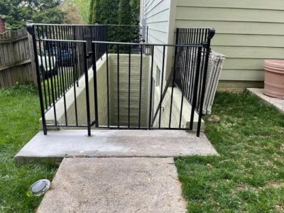 Walkout Steel Gate Railing Installation Services